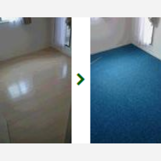 【川崎市宮前区】一戸建ての子供部屋のタイルカーペットの張替え